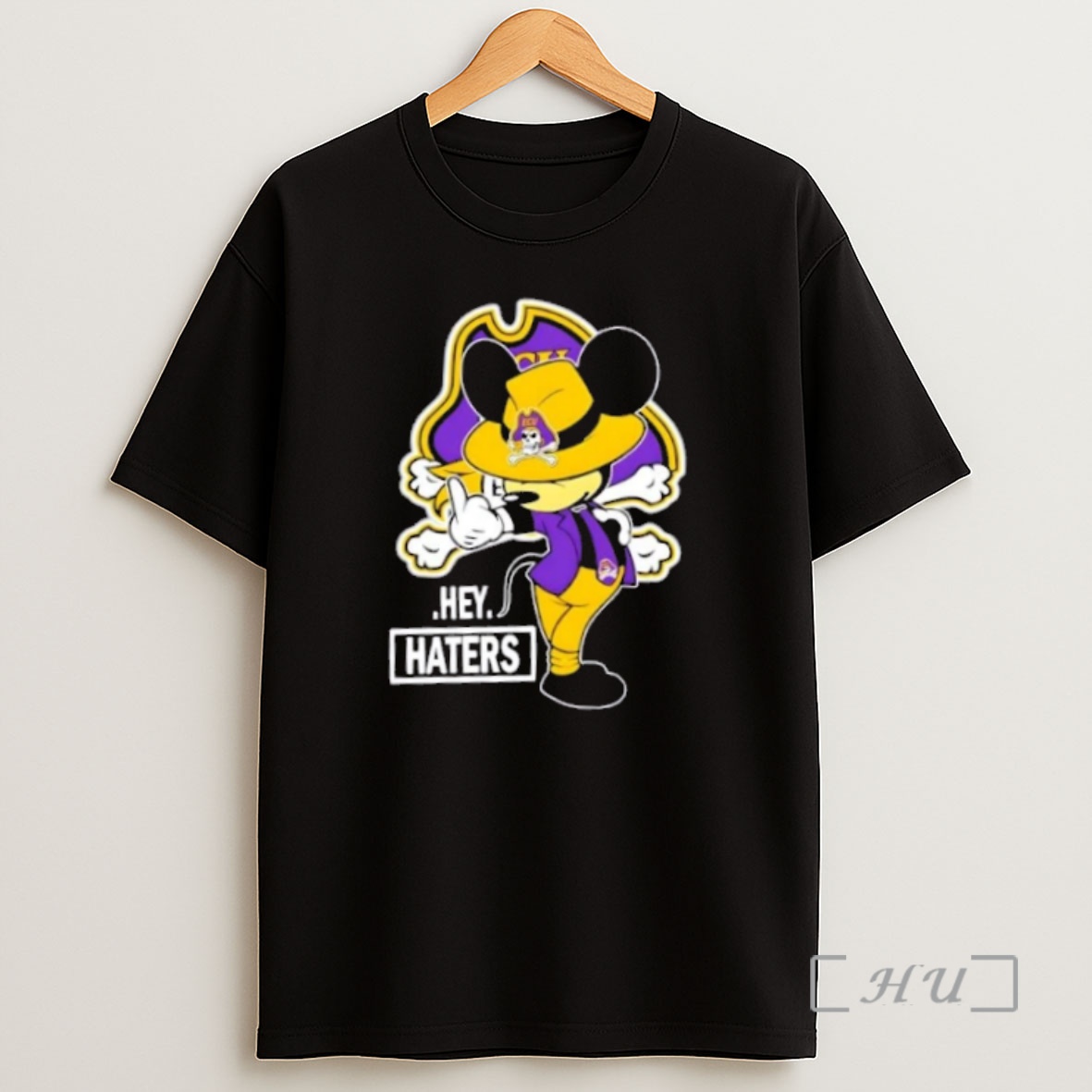 Officials Mickey Hey Hater East Carolina Pirates Football Premium Shirt Sweatshirt Tee