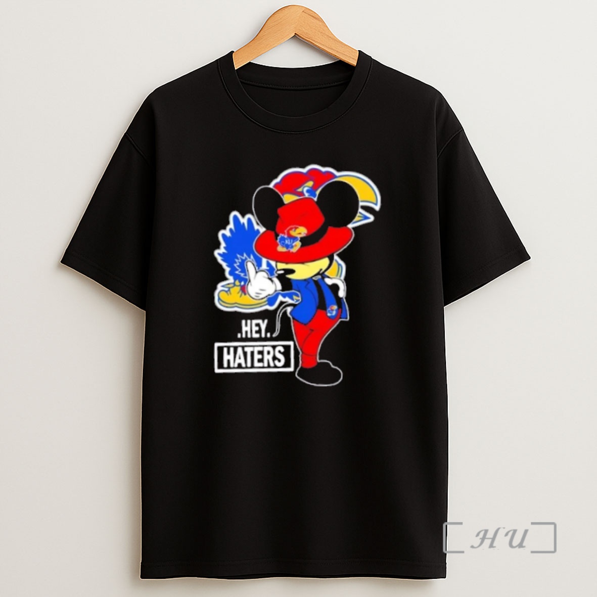 Officials Mickey Hey Hater Kansas Jayhawks Football Premium Shirt Sweatshirt Tee