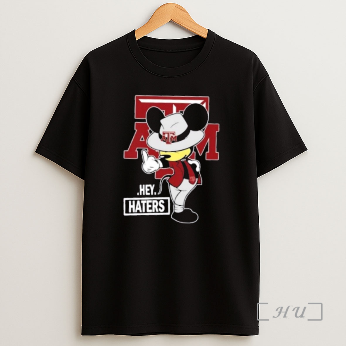 Officials Mickey Hey Hater Texas Am Aggies Football Premium Shirt Sweatshirt Tee