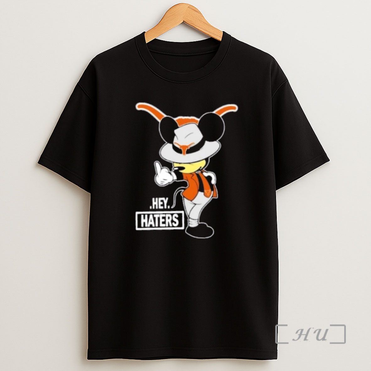 Officials Mickey Hey Hater Texas Longhorns Football Premium Shirt Sweatshirt Tee