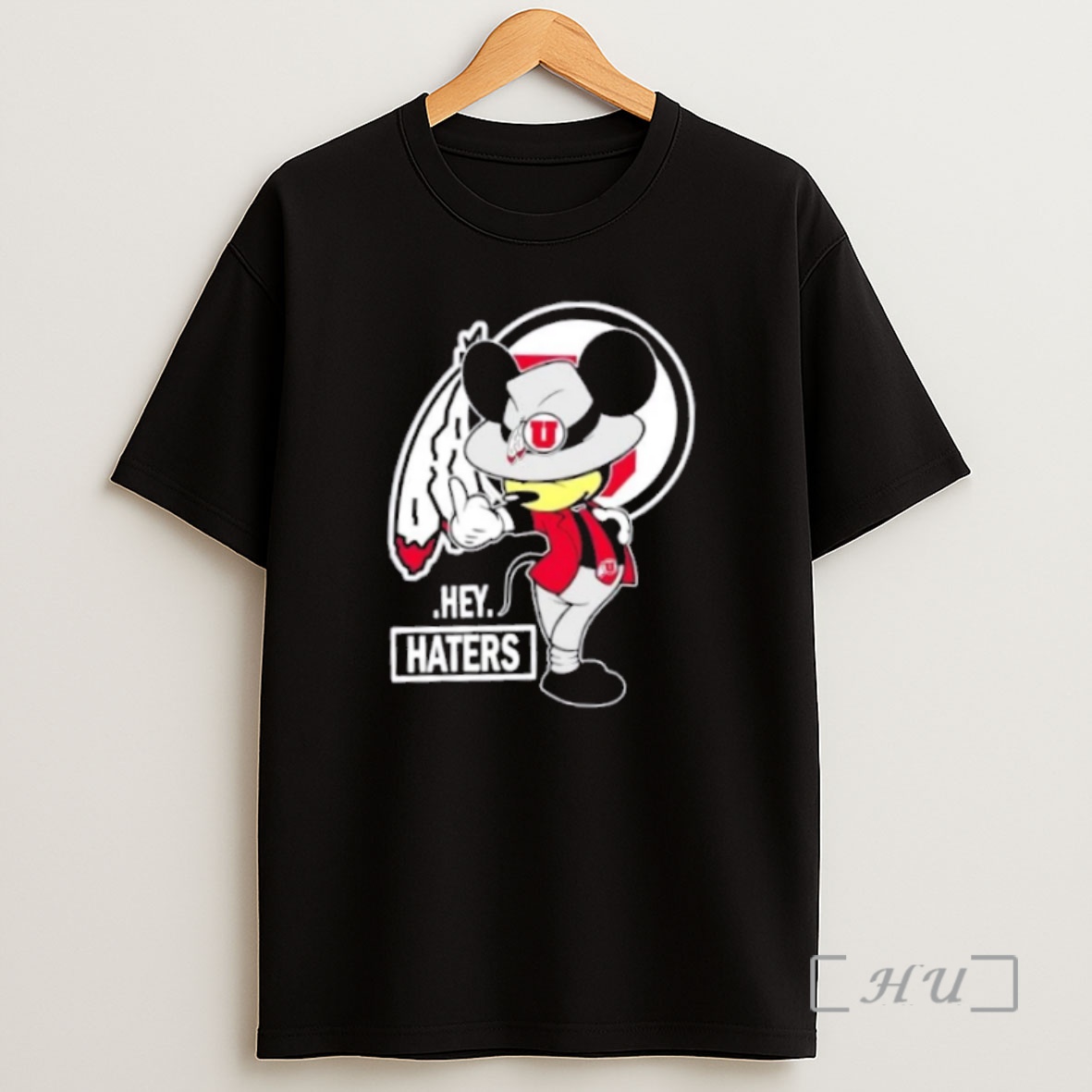 Officials Mickey Hey Hater Utah Utes Football Premium Shirt Sweatshirt Tee