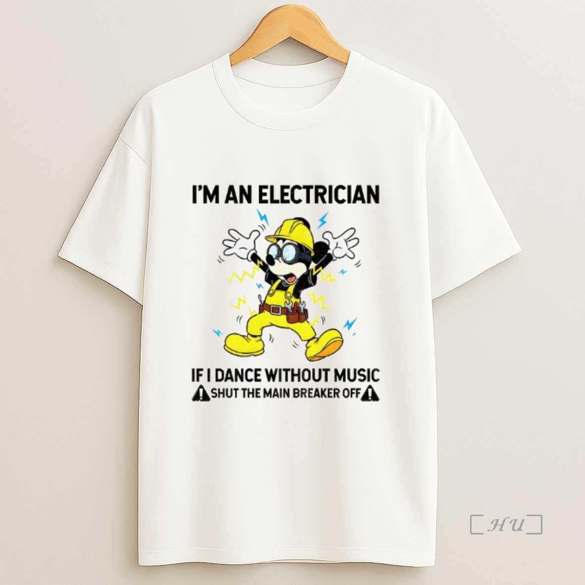 Officials Mickey Im An Electrician If I Dance Without Music Shut The Main Breaker Off Premium Shirt Sweatshirt Tee