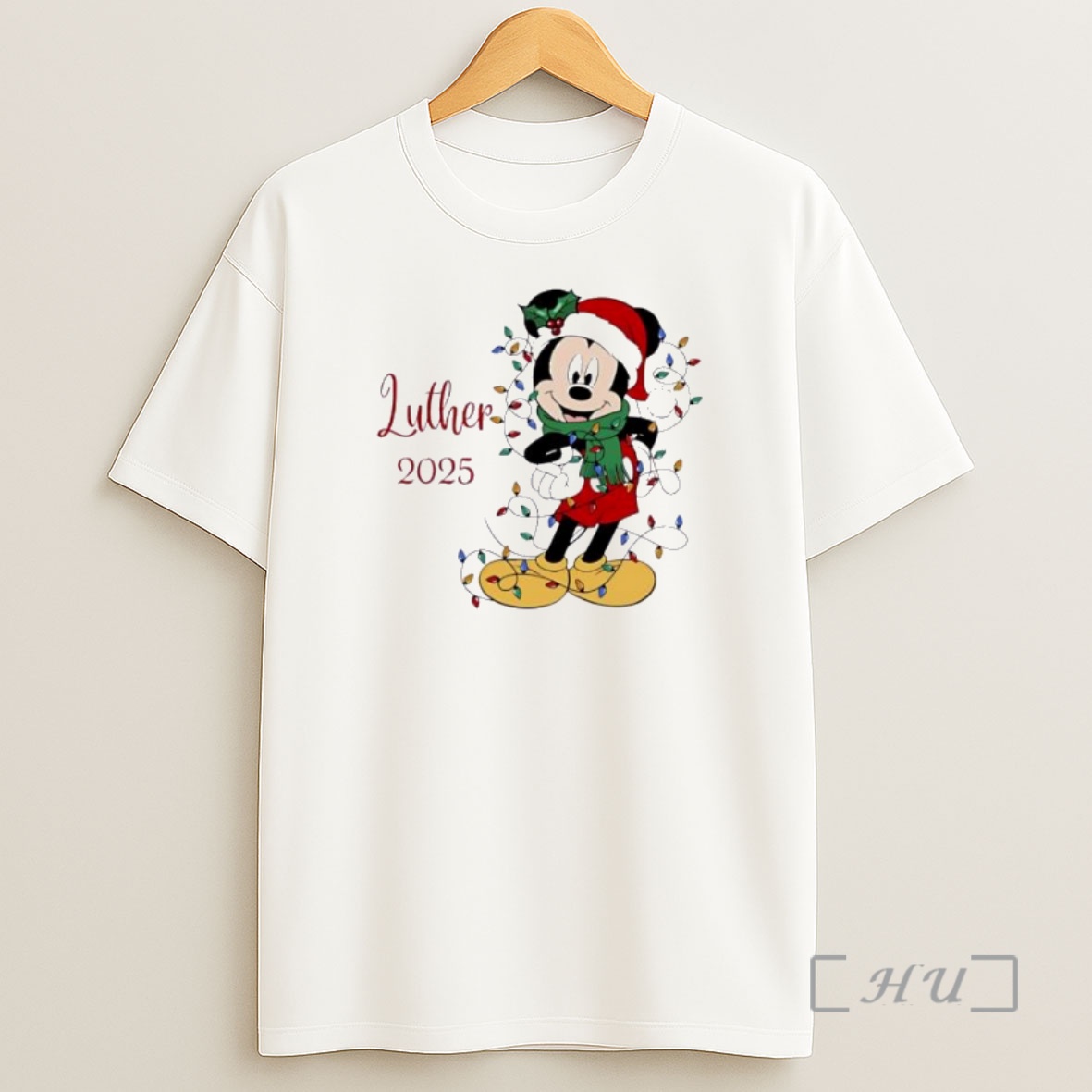 Officials Mickey Mouse Christmas 2025 Personalized Ornaments White Premium Shirt Sweatshirt Tee