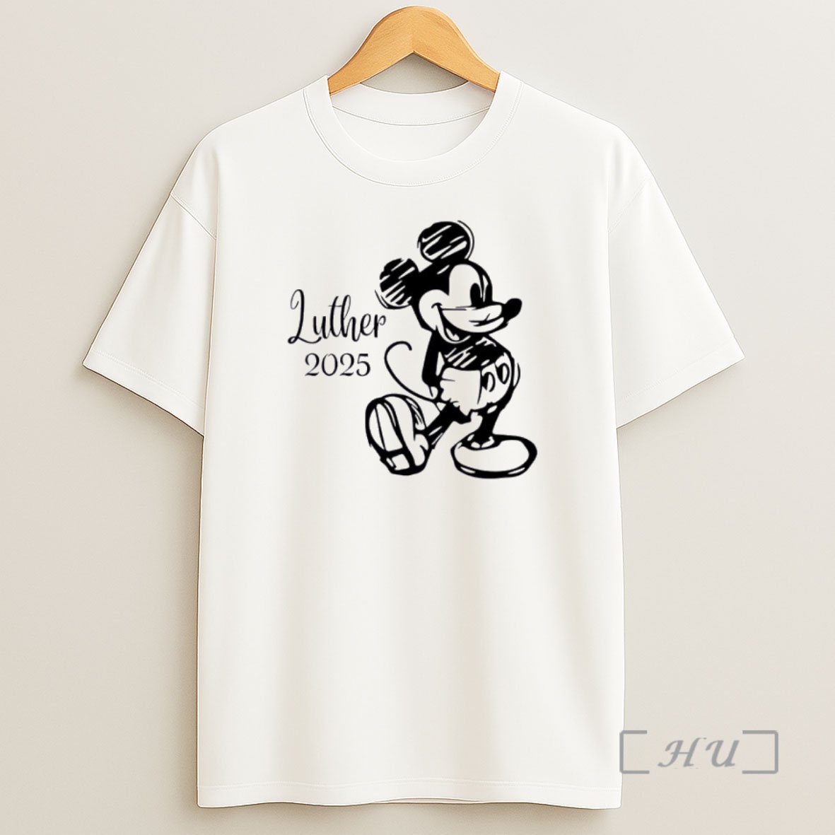 Officials Mickey Silhouette Decor 2025 Personalized Ornaments White Premium Shirt Sweatshirt Tee