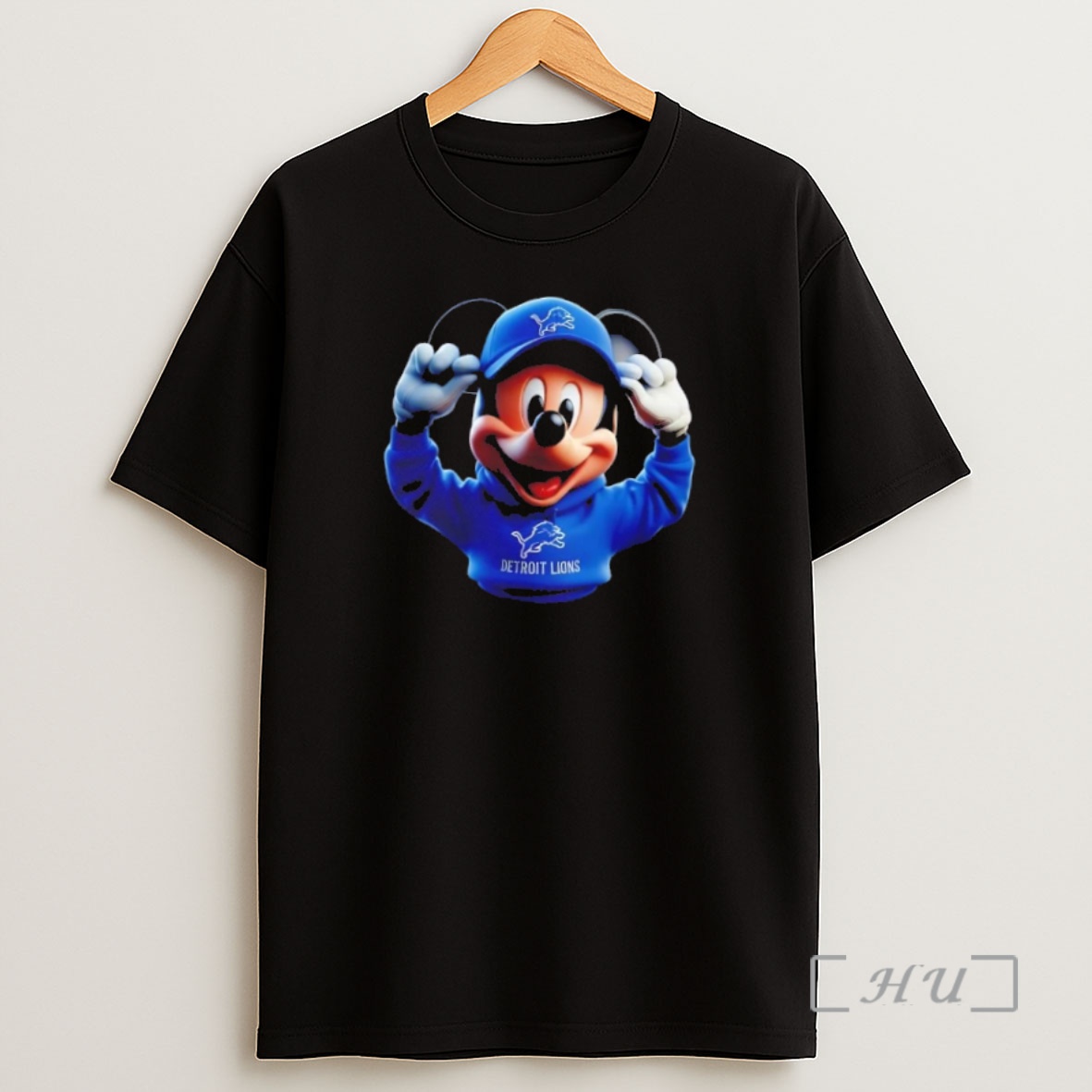 Officials Mickey Wearing Detroit Lions And Smile With Fans Premium Shirt Sweatshirt Tee