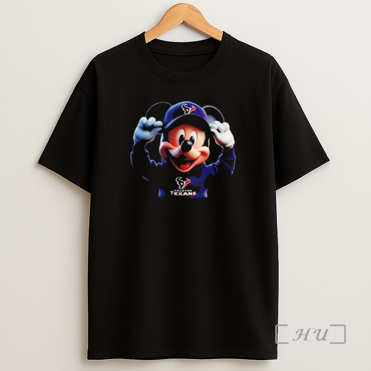 Officials Mickey Wearing Houston Texans And Smile With Fans Premium Shirt Sweatshirt Tee
