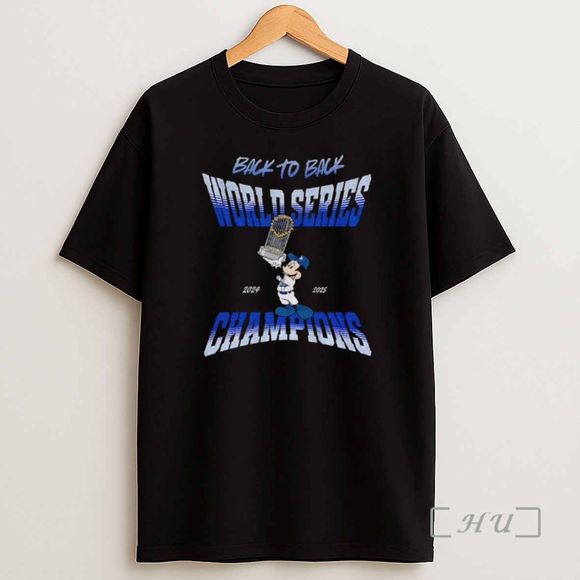 Officials Mickey Hosting Trophy Los Angeles Dodgers Back To Back World Series Champions 2024 2025 Premium Shirt Sweatshirt Tee