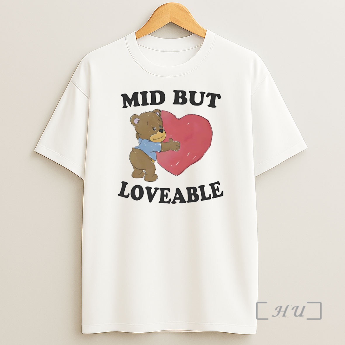 Officials Mid But Loveable Cute Bear Premium Shirt Sweatshirt Tee