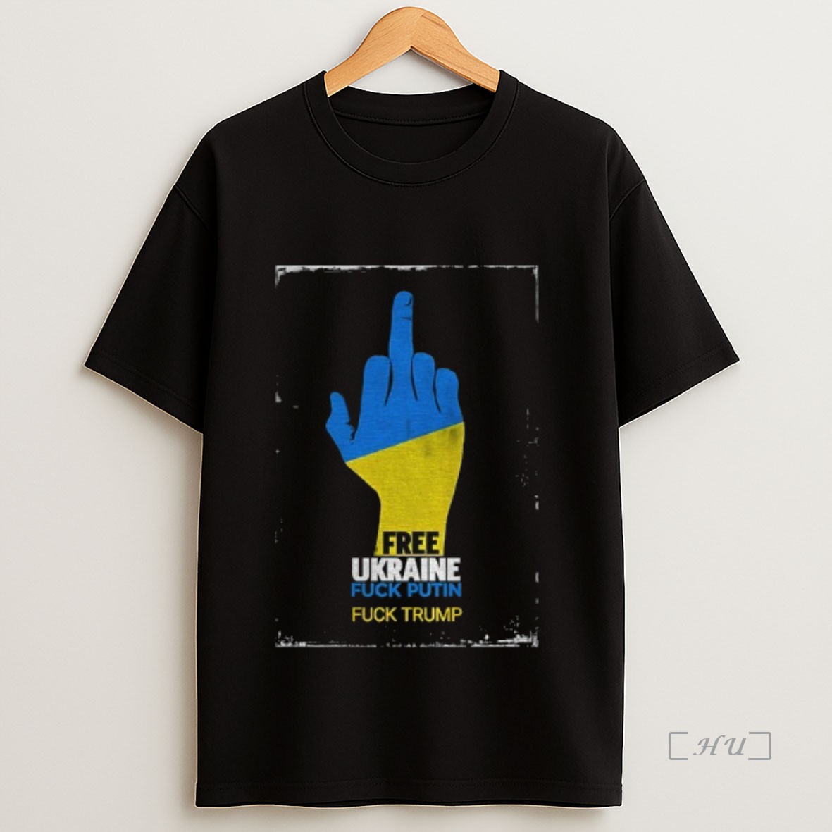 Officials Middle Finger Free Ukraine Fuck Putin Fuck Trump Political Premium Shirt Sweatshirt Tee
