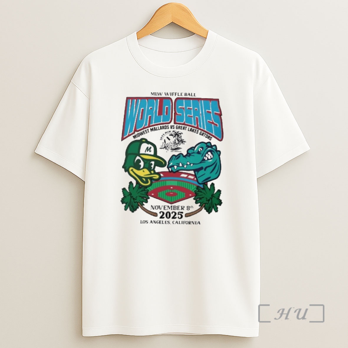 Officials Midwest Mallards Vs Great Lakes Gators 2025 Mlw Wiffle Ball World Series Premium Shirt Sweatshirt Tee
