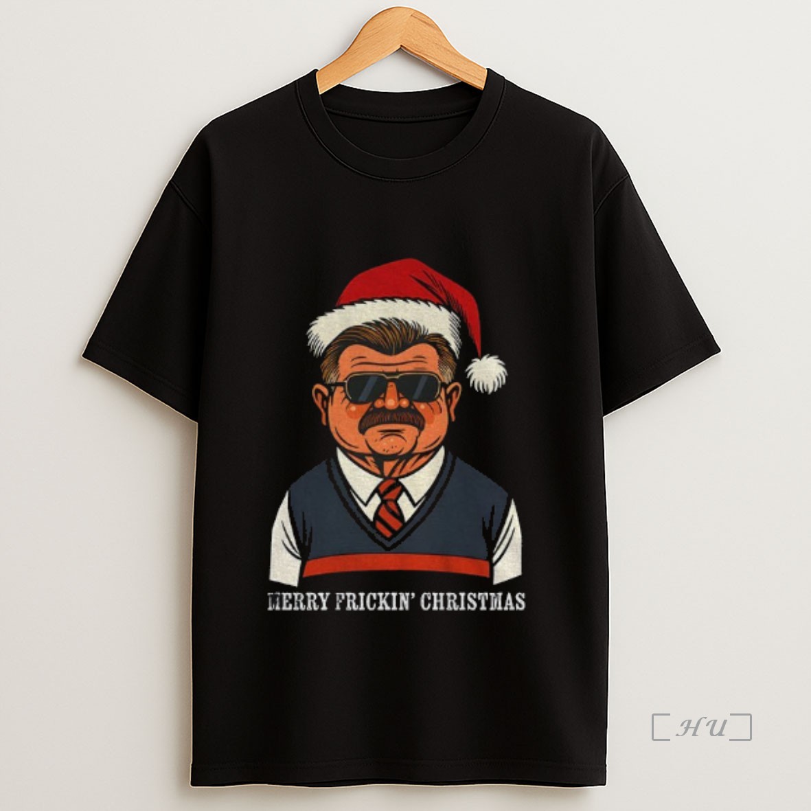 Officials Mike Ditka Santa Claus Chicago Bears Nfl Football Lierry Prickin Christmas Premium Shirt Sweatshirt Tee