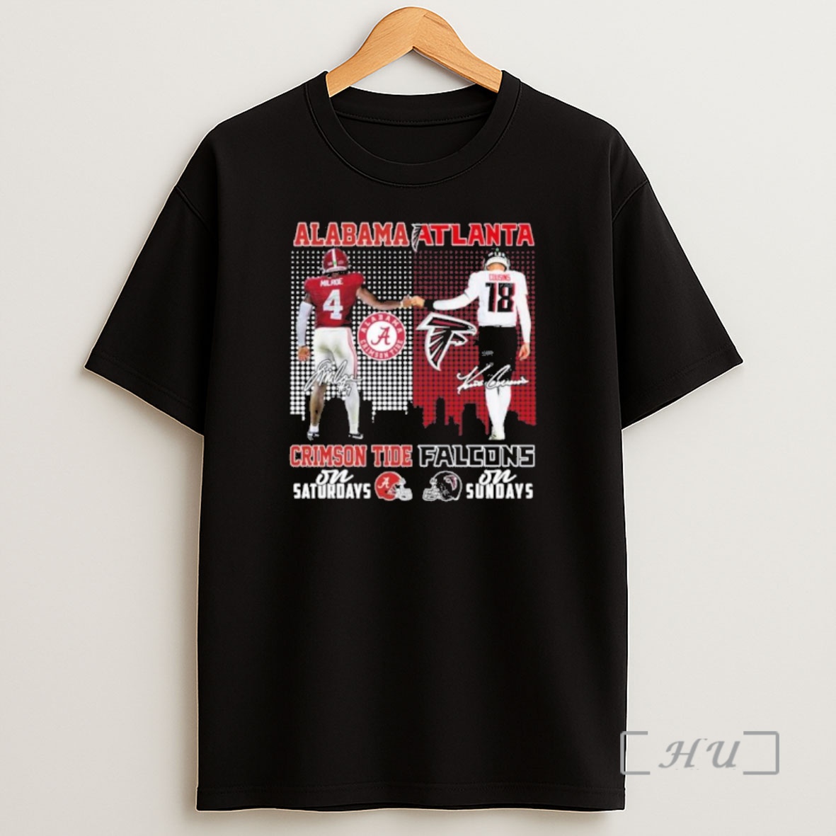 Officials Milroe Alabama On Saturdays And Cousins Falcons On Sundays Premium Shirt Sweatshirt Tee