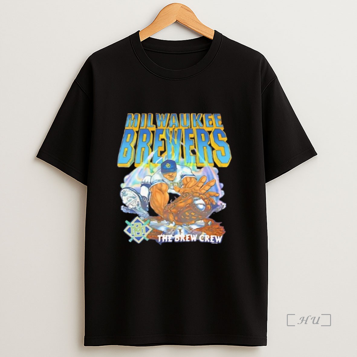 Officials Milwaukee Brewers Baseball The Brew Crew Vintage 1994 Premium Shirt Sweatshirt Tee