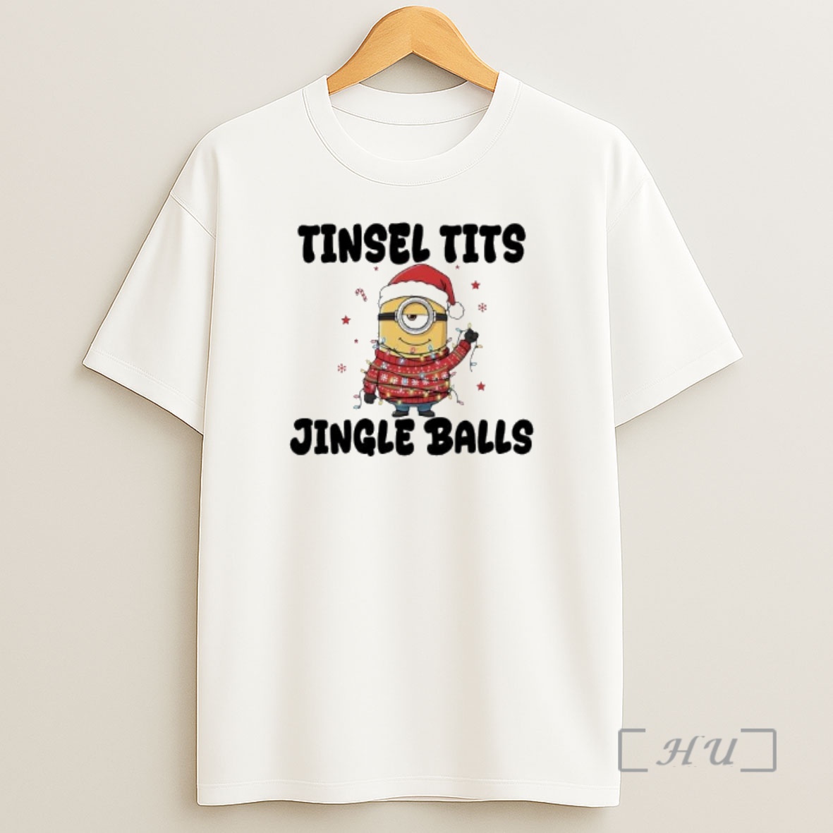 Officials Minion Christmas Lights Tinsel Tits Jingle Balls Premium Shirt Sweatshirt Tee