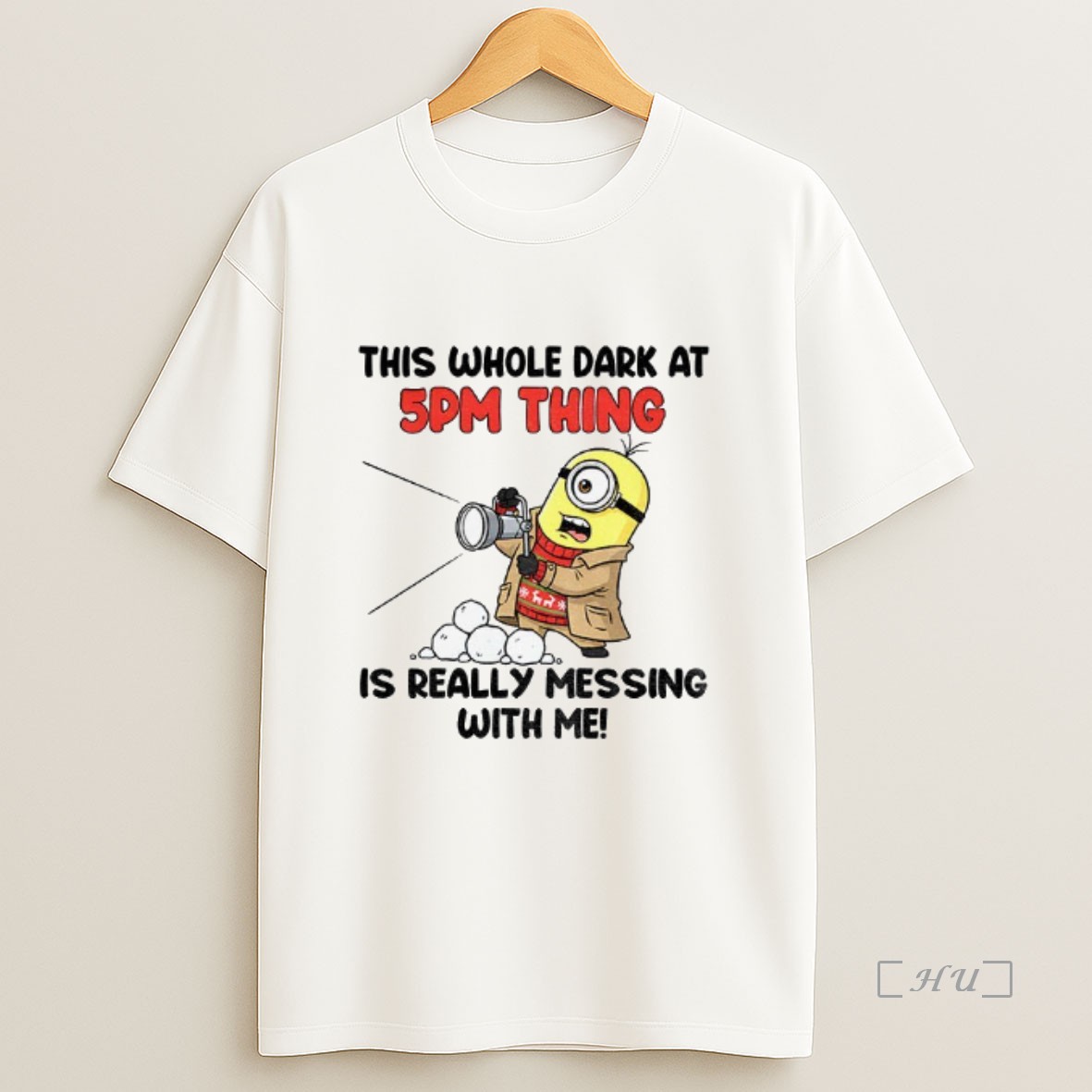 Officials Minion This Whole Dark At 5pm Thing Is Really Messing With Me Premium Shirt Sweatshirt Tee
