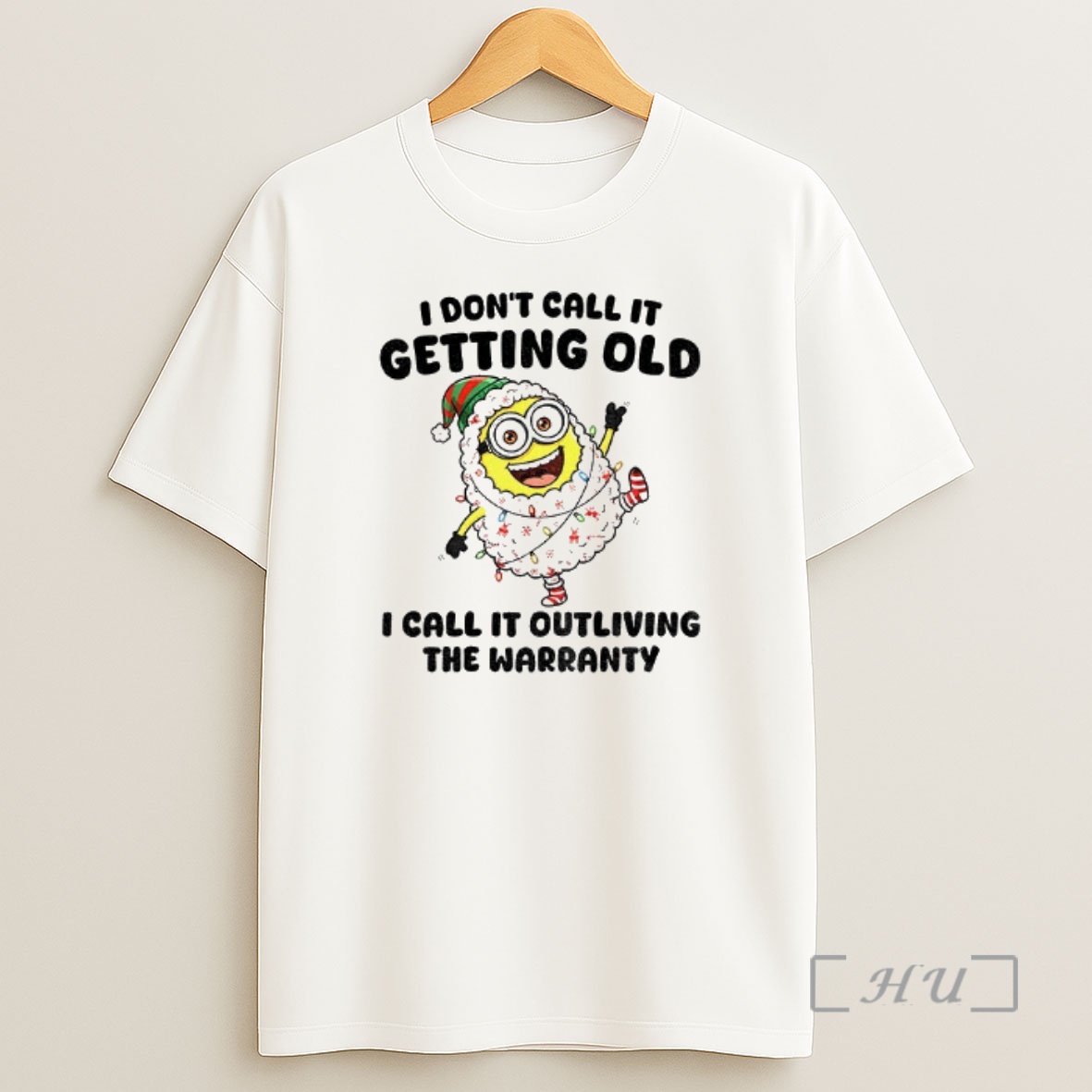Officials Minion X Sheep I Dont Call It Getting Old I Call It Outliving The Warranty Christmas Premium Shirt Sweatshirt Tee