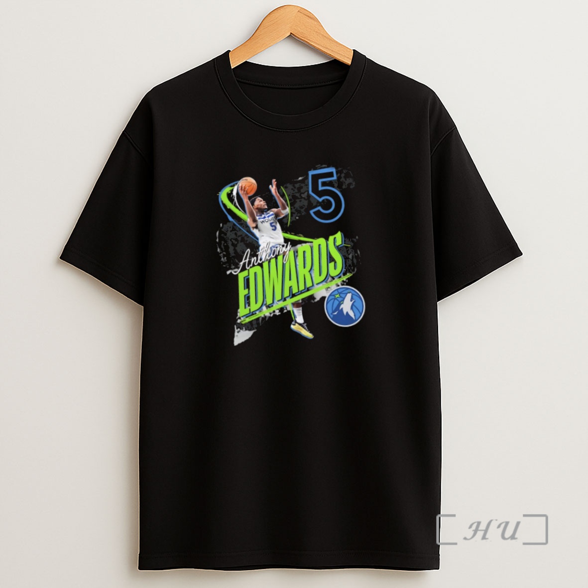 Officials Minnesota Timberwolves Anthony Edwards 5 Legacy Graphic Premium Shirt Sweatshirt Tee