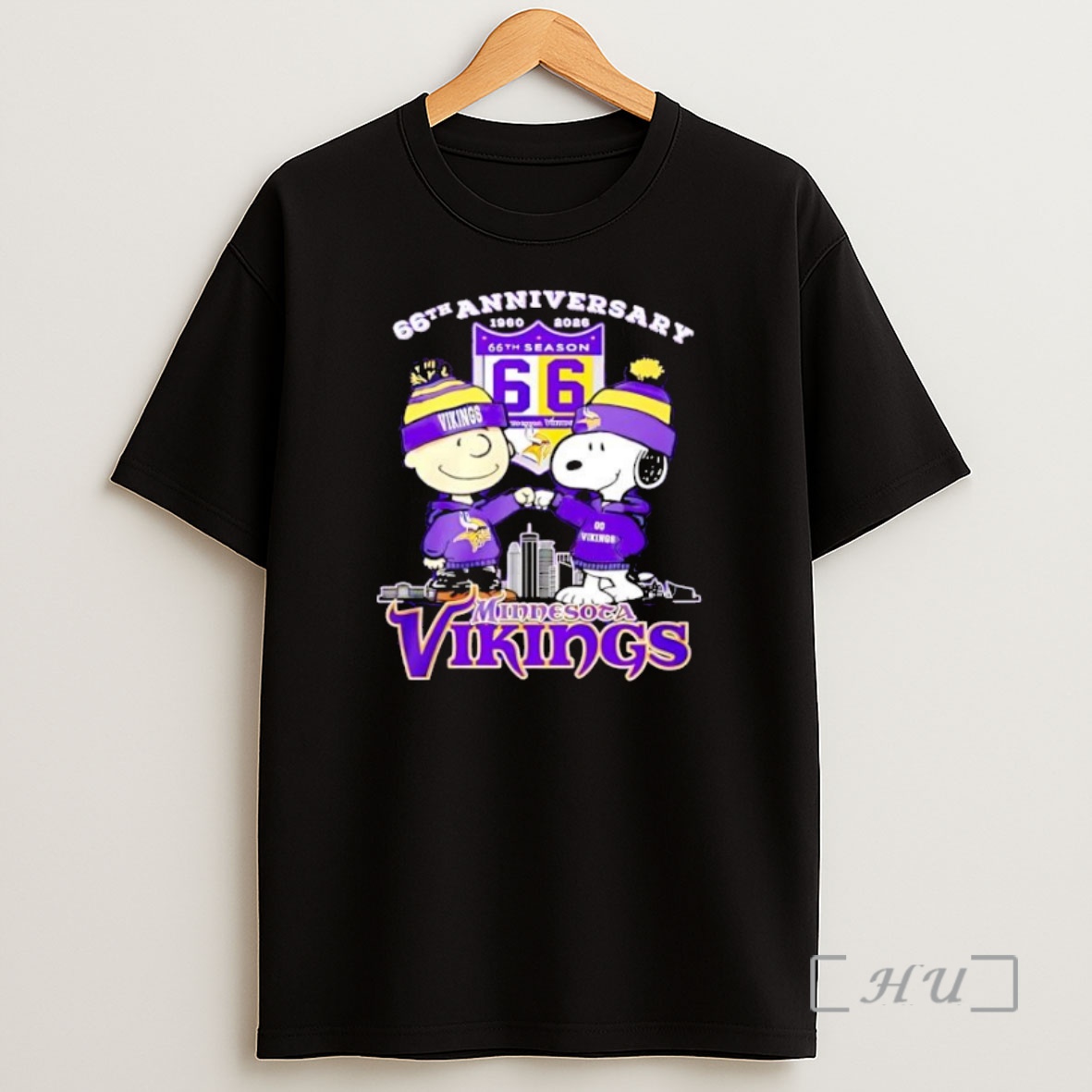 Officials Minnesota Vikings 66th Anniversary 1960 2026 Snoopy Peanuts Premium Shirt Sweatshirt Tee