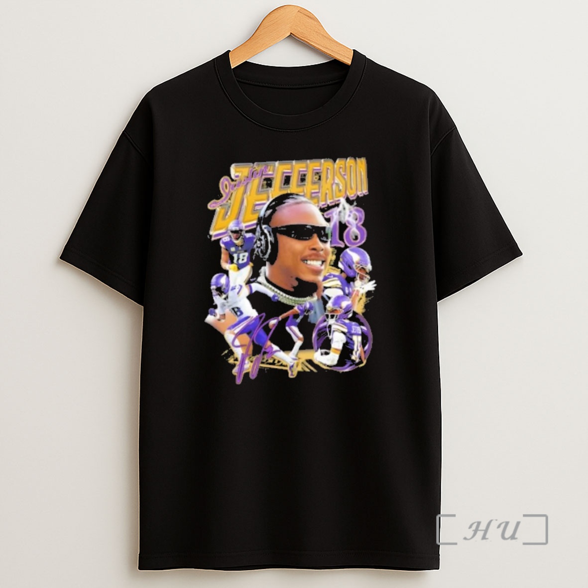 Officials Minnesota Vikings Justin Jefferson Jett Football Graphic Premium Shirt Sweatshirt Tee