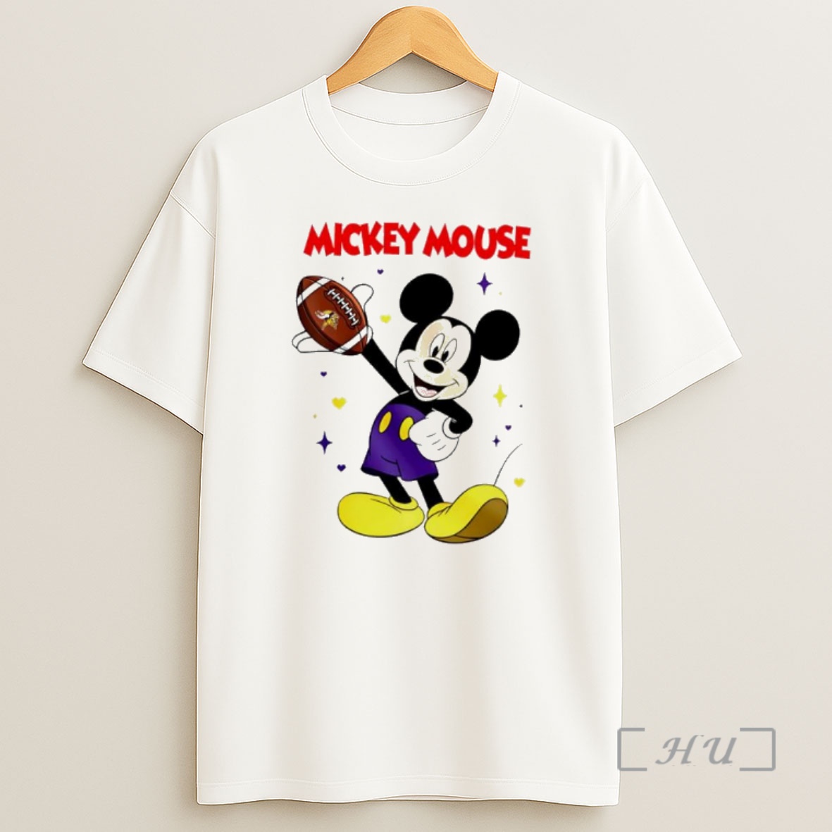 Officials Minnesota Vikings Mickey Mouse Player 2025 Premium Shirt Sweatshirt Tee