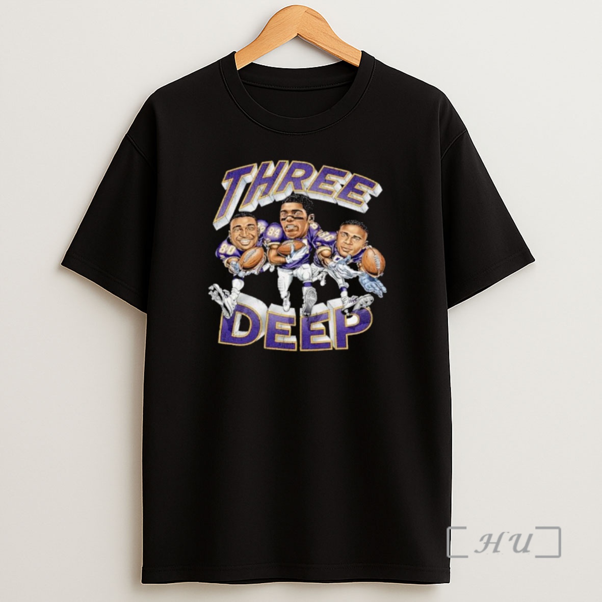 Officials Minnesota Vikings Nfl Three Deep Cartoon Ornaments Premium Shirt Sweatshirt Tee