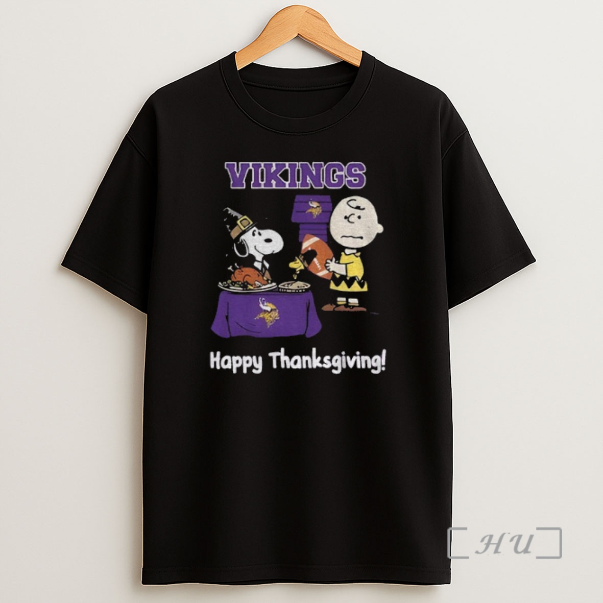 Officials Minnesota Vikings Thanksgiving With Snoopy And Charlie Brown Nfl Premium Shirt Sweatshirt Tee