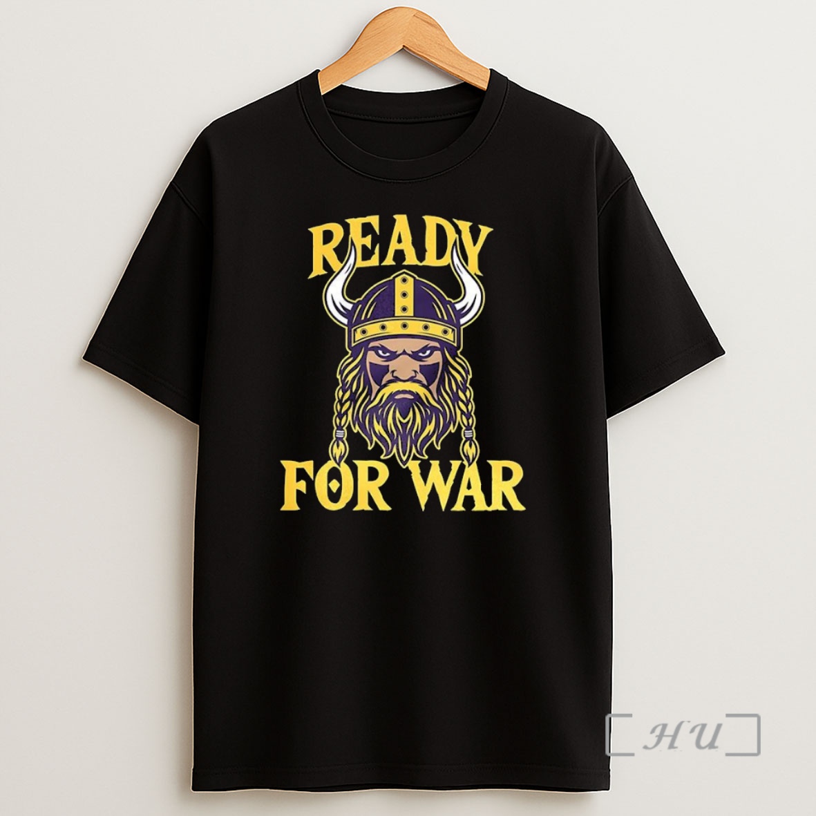 Officials Minnesota Vikings Football Ready For War Head Mascot Premium Shirt Sweatshirt Tee