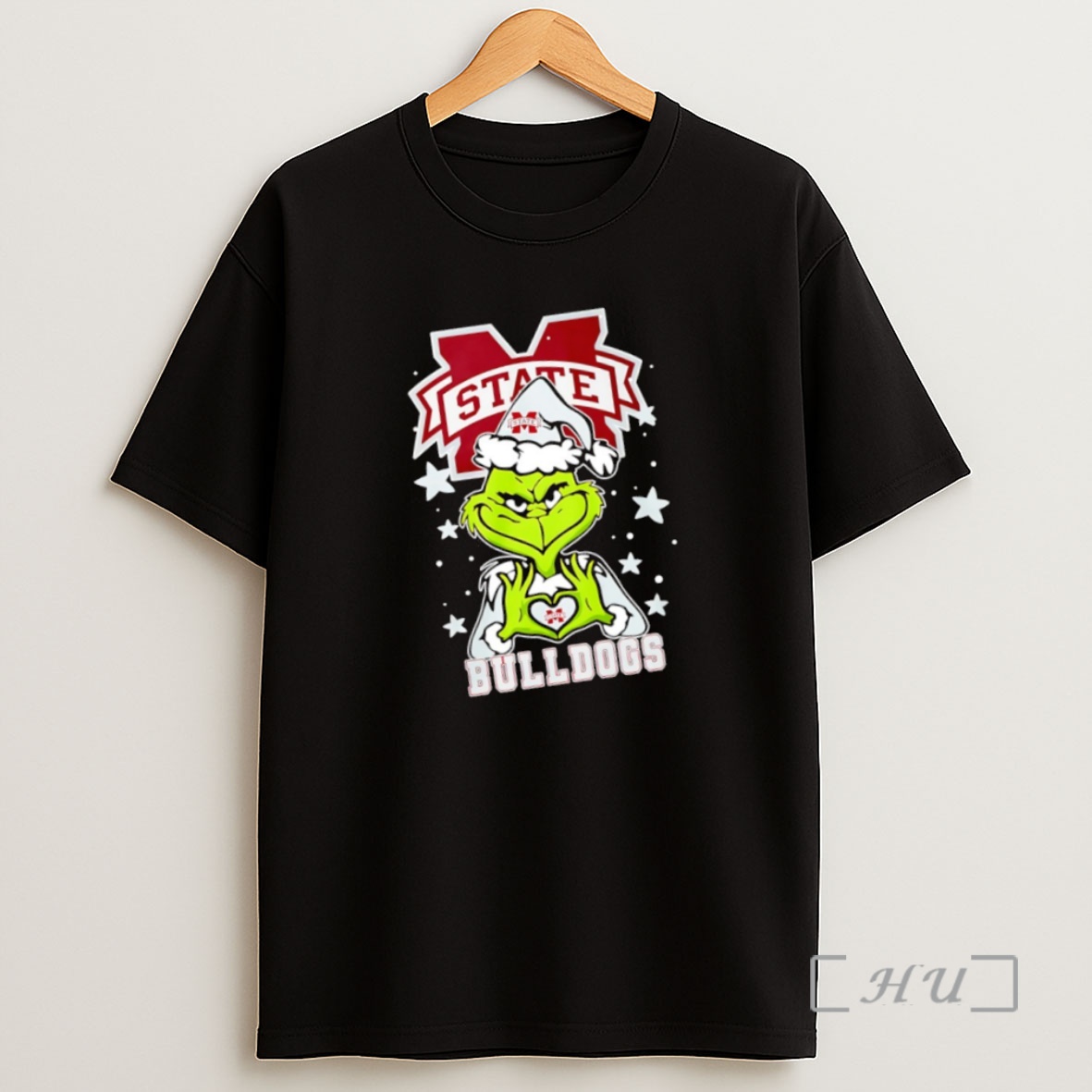 Officials Mississippi Bulldogs Love Grinch Heart Hand Christmas 2025 Premium Shirt Sweatshirt Tee