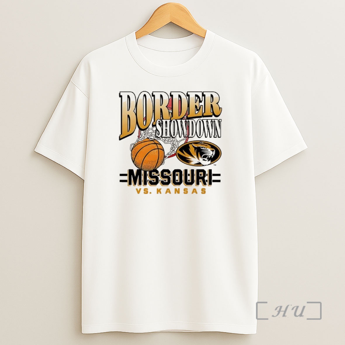 Officials Missouri Tigers Vs Kansas Jayhawks Basketball Border Showdown Mascot Premium Shirt Sweatshirt Tee