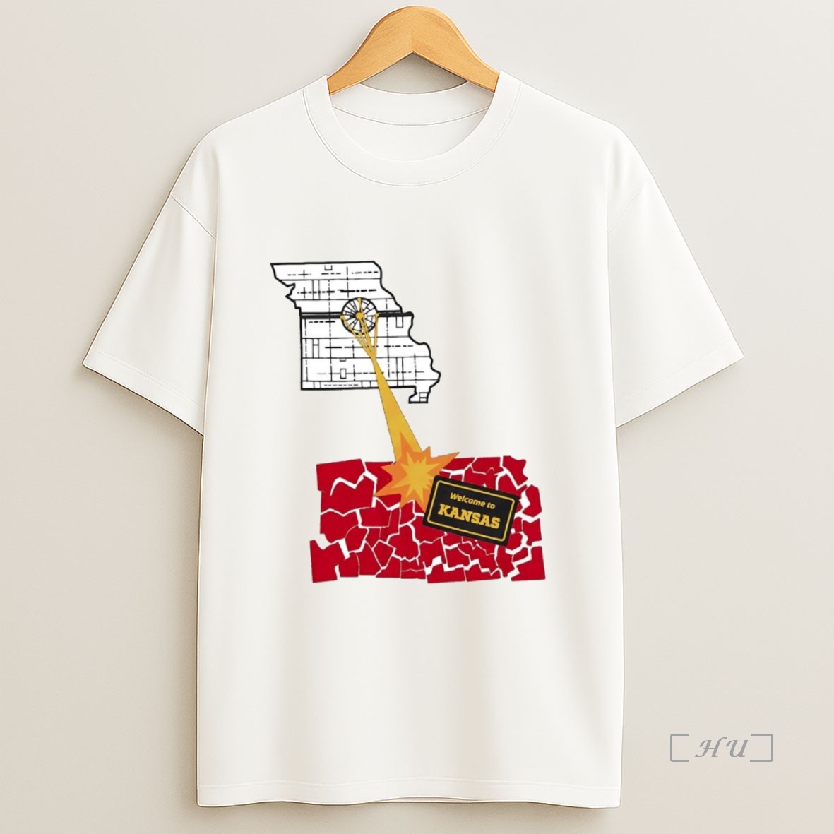 Officials Missouri Border Blast Welcome To Kansas Premium Shirt Sweatshirt Tee