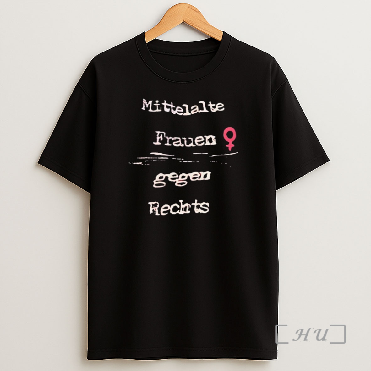 Officials Mittelalte Frauen Gegen Rechts Premium Shirt Sweatshirt Tee