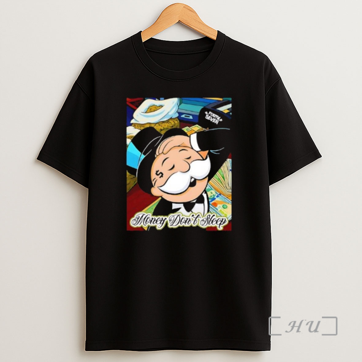 Officials Money Dont Sleep Graphic Premium Shirt Sweatshirt Tee