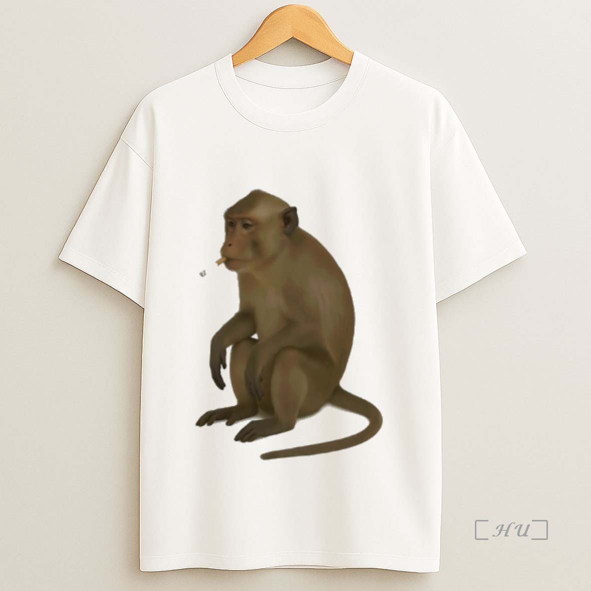 Officials Monkey Smoking Cigarette Premium Shirt Sweatshirt Tee