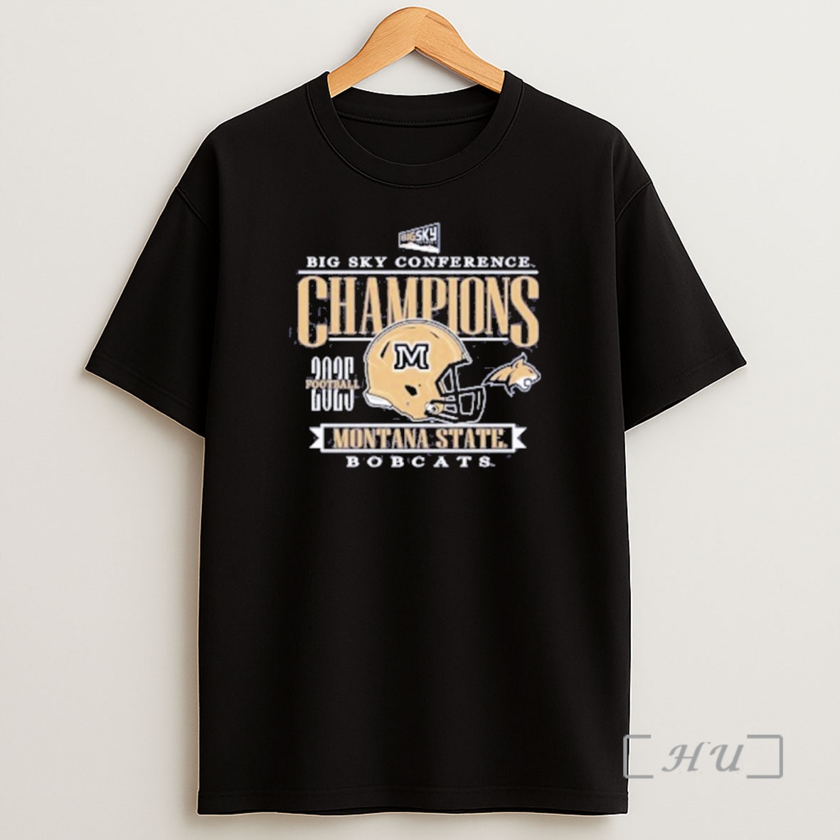 Officials Montana Bobcats 2025 Big Sky Football Conference Champions Premium Shirt Sweatshirt Tee