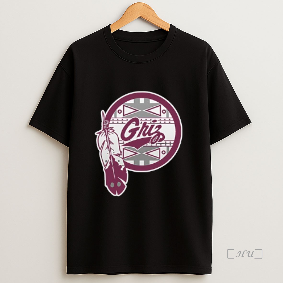 Officials Montana Grizzlies Native American Heritage Logo Double Sided Graphic Premium Shirt Sweatshirt Tee