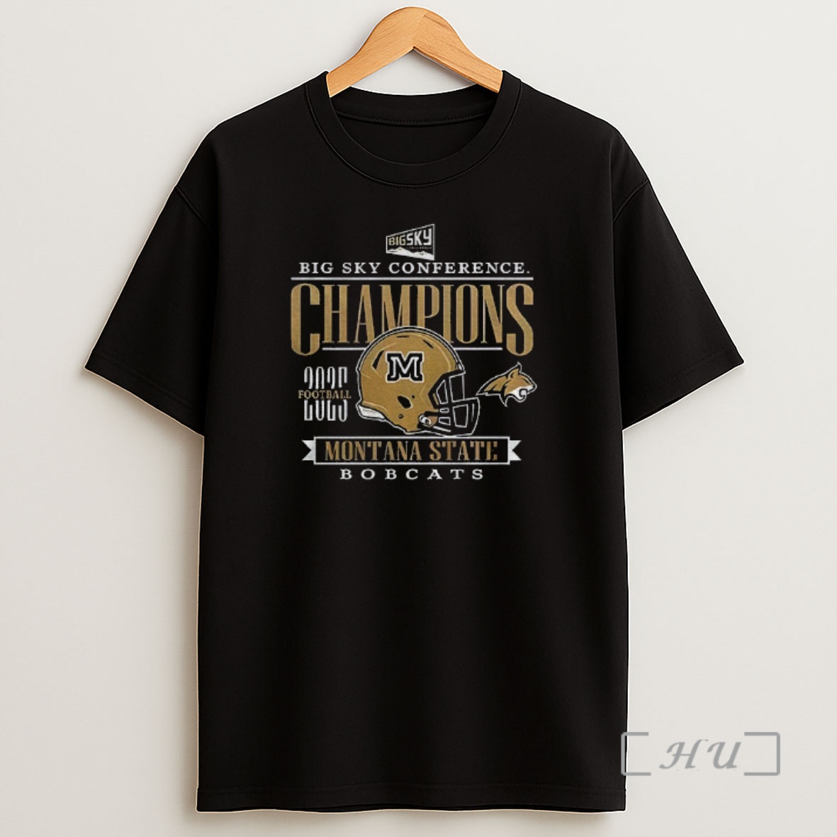 Officials Montana State Bobcats Football 2025 Big Sky Conference Champions Premium Shirt Sweatshirt Tee