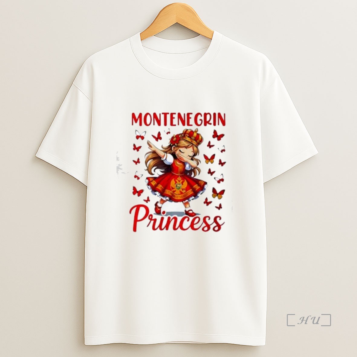 Officials Montenegrin Princess Dab Montenegro Pride For Girls Cute Premium Shirt Sweatshirt Tee