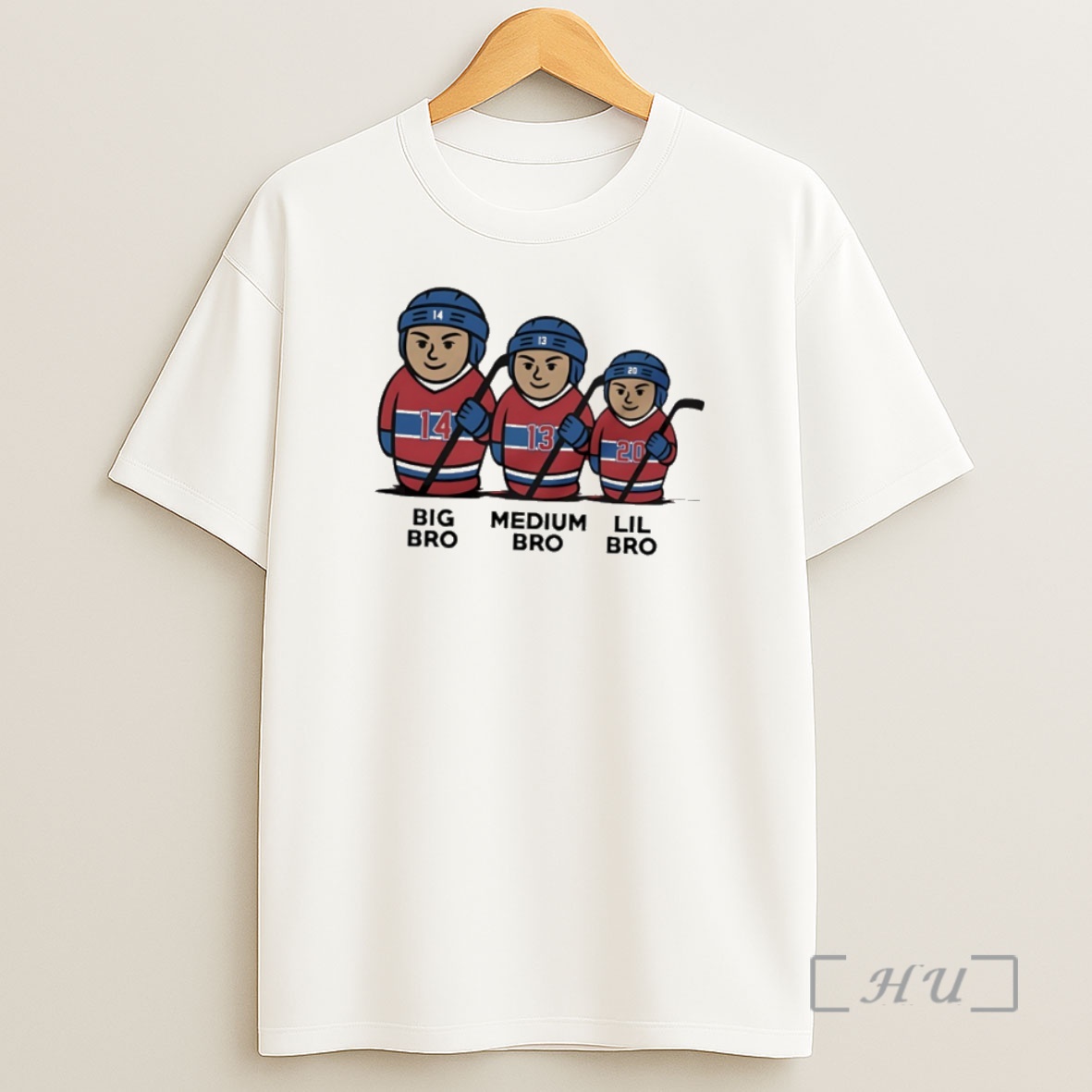 Officials Montreal Canadiens 3 Bros Big Bro Medium Bro Lil Bro Premium Shirt Sweatshirt Tee
