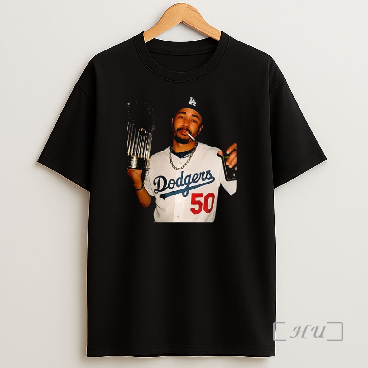 Officials Mookie Betts Los Angeles Dodgers World Series Champions 2025 Celebration Smoking Premium Shirt Sweatshirt Tee