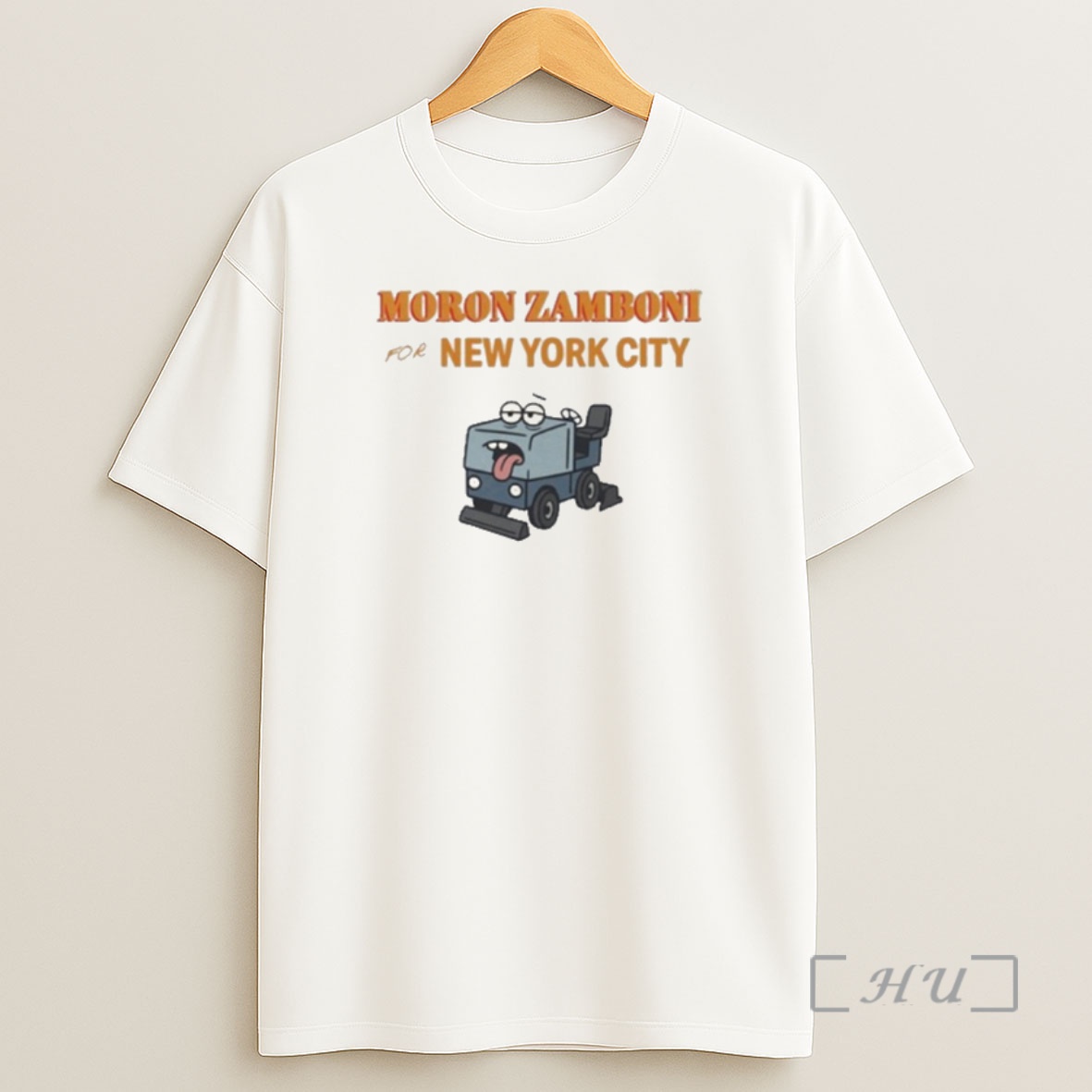 Officials Moron Zamboni For New York City Silly Ice Rink Machine Premium Shirt Sweatshirt Tee
