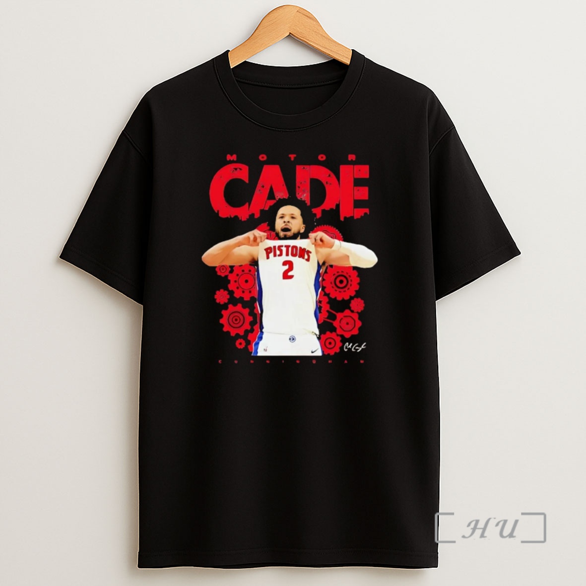 Officials Motor Cade Cunningham Flexing Jersey Detroit Pistons Premium Shirt Sweatshirt Tee