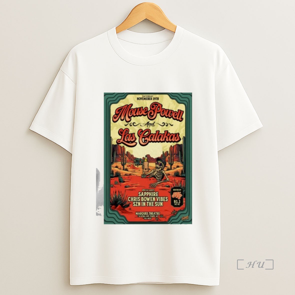 Officials Mouse Powell And Las Calakas Tempe Az Nov 29 2025 Premium Shirt Sweatshirt Tee