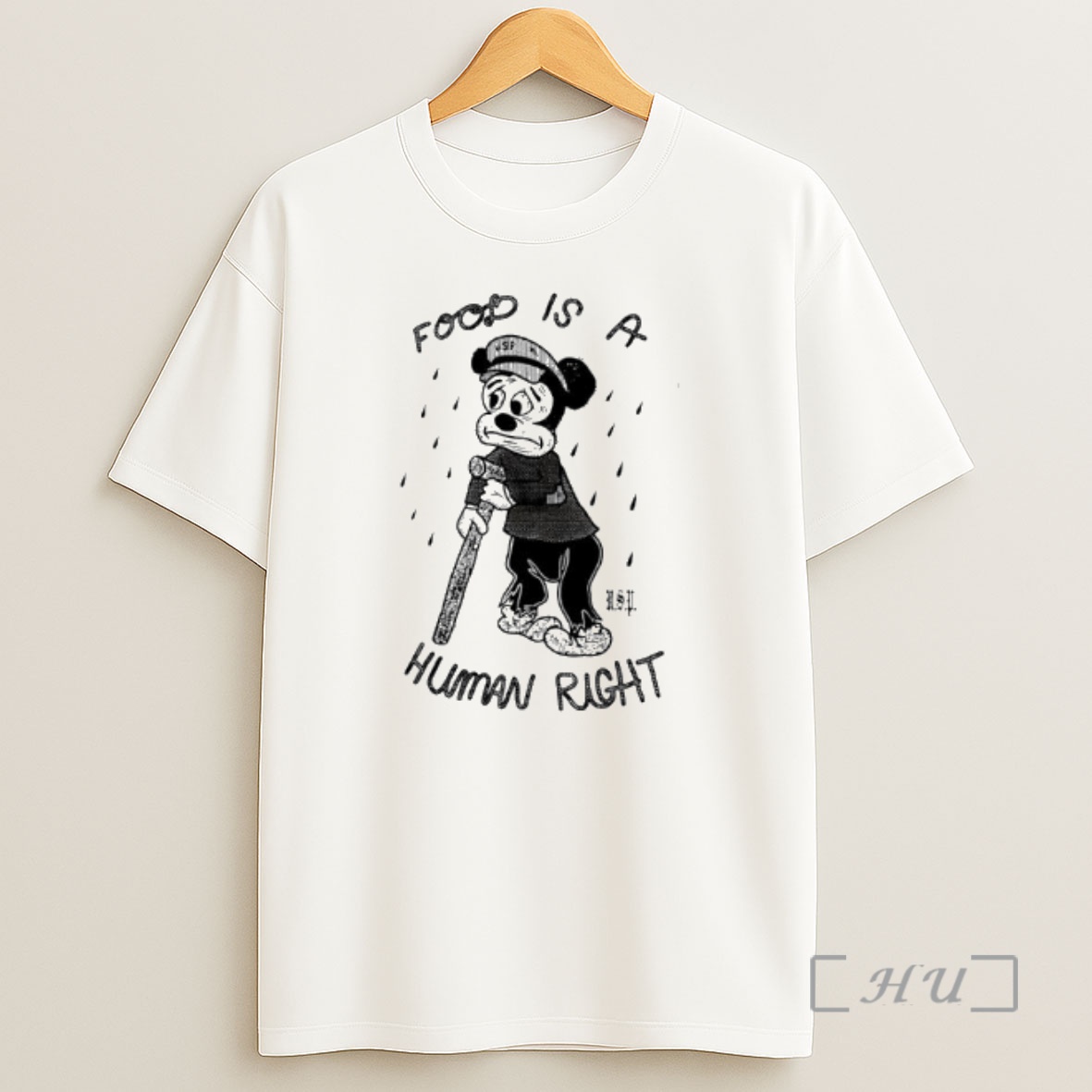 Officials Mouse Food Is A Human Right Premium Shirt Sweatshirt Tee