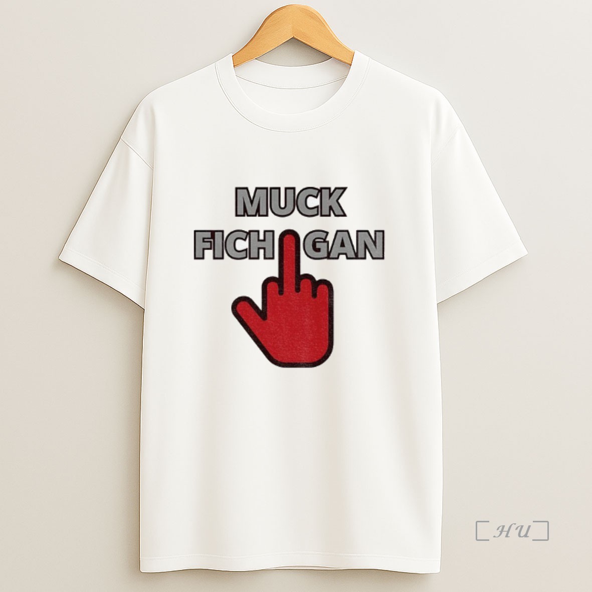 Officials Muck Fichigan Middle Finger Ohio State Buckeyes Football Premium Shirt Sweatshirt Tee