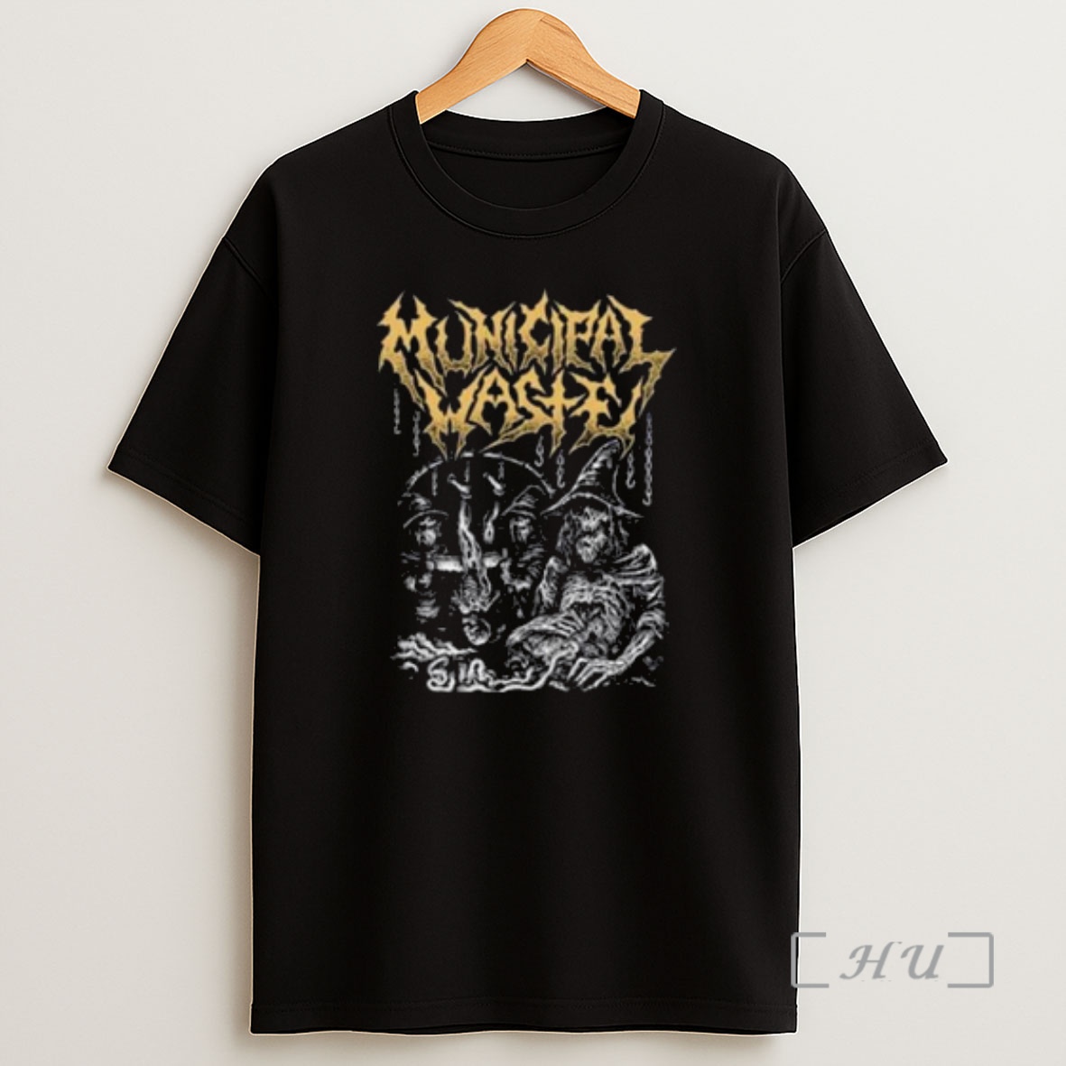 Officials Municipal Waste Magician Corpse Circle Black Premium Shirt Sweatshirt Tee