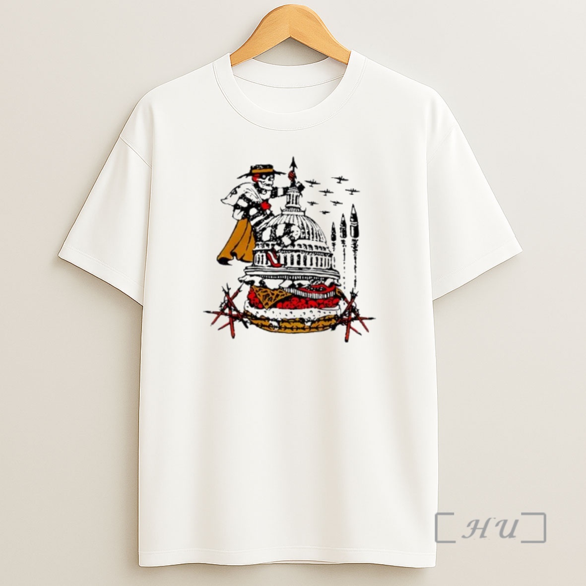 Officials Murder Burger Skeleton Graphic Premium Shirt Sweatshirt Tee