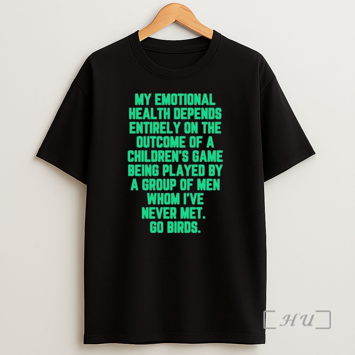 Officials My Emotional Health Depends On Outcome Childrens Game Ive Never Met Eagles Premium Shirt Sweatshirt Tee