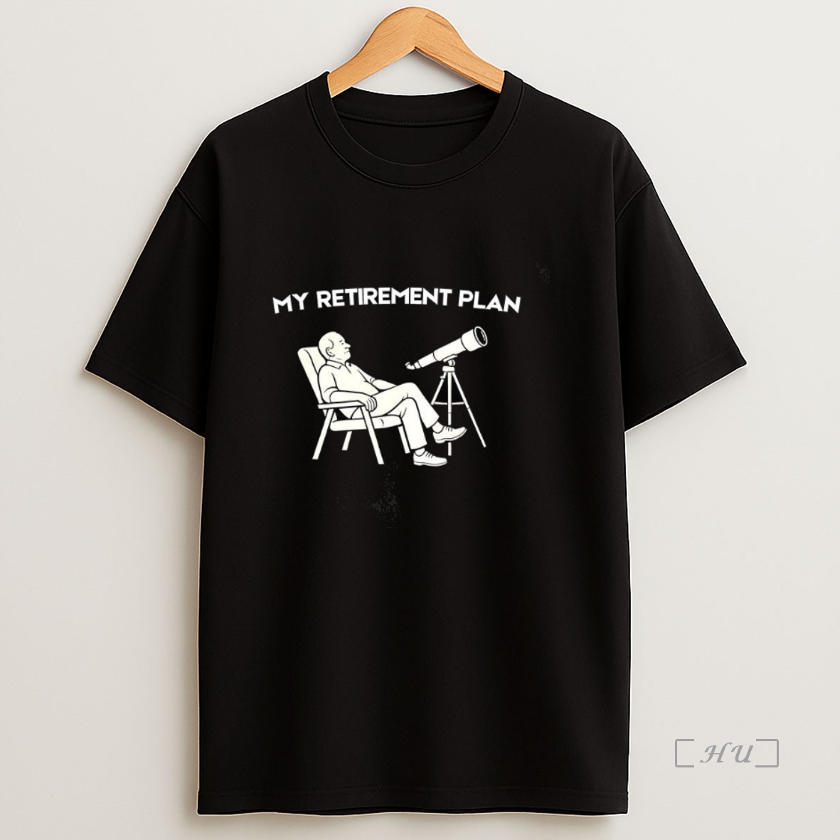 Officials My Retirement Plan Stargazing Telescope Premium Shirt Sweatshirt Tee