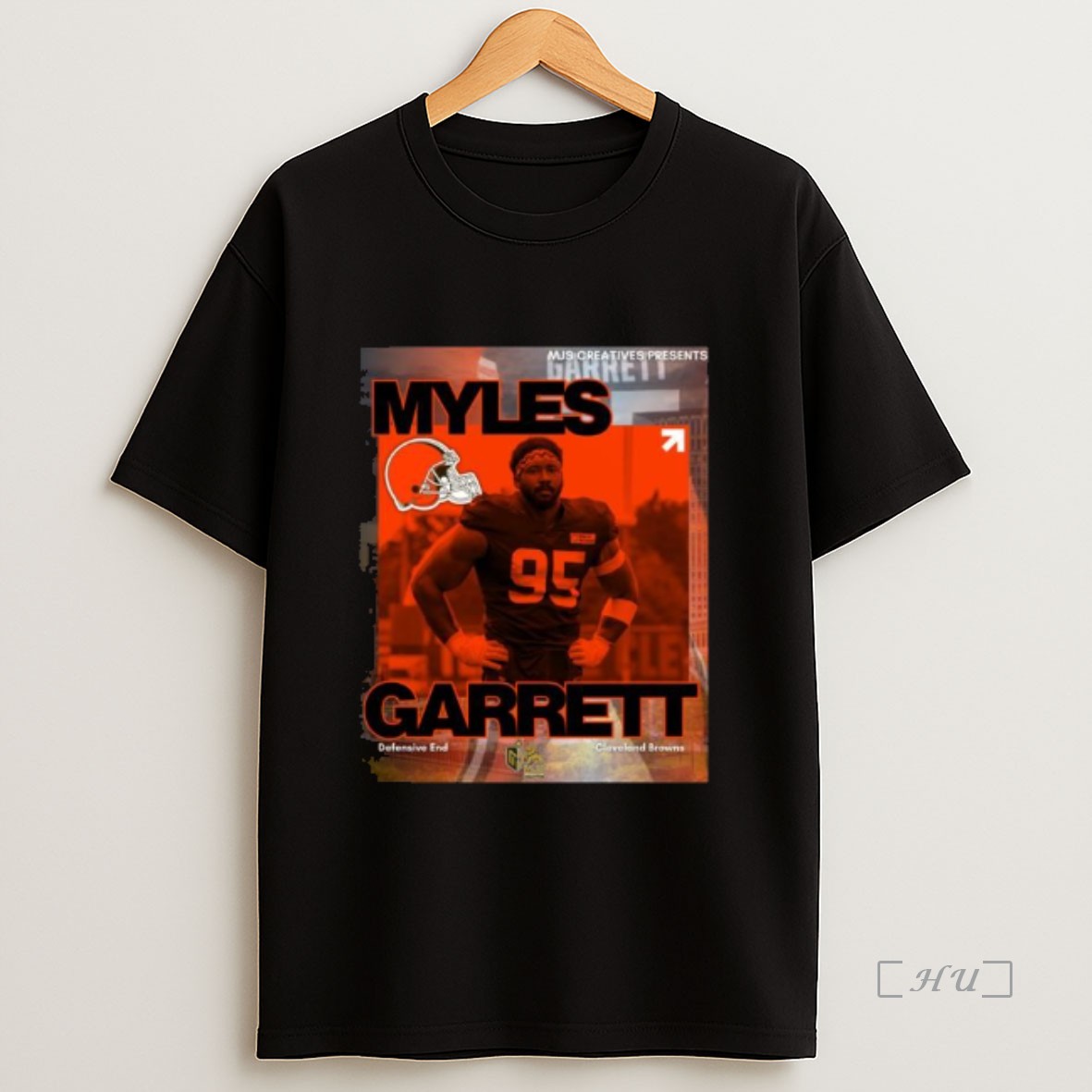 Officials Myles Garrett Defensive End Cleveland Browns Premium Shirt Sweatshirt Tee