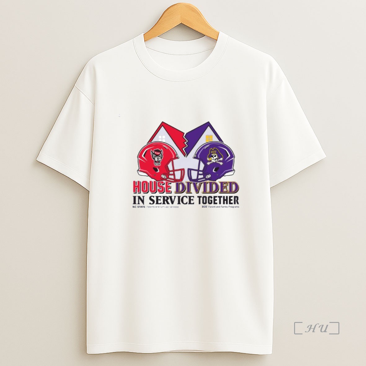Officials Nc State Vs Ecu House Divided In Service Together Premium Shirt Sweatshirt Tee
